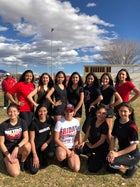 Rio Grande Ravens Girls Varsity Track & Field Spring 18-19 team photo.