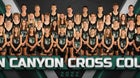 Green Canyon Wolves Boys Varsity Cross Country Fall 22-23 team photo.