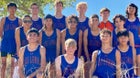 Los Lunas Tigers Boys Varsity Cross Country Fall 22-23 team photo.
