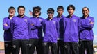 Kirtland Central Broncos Boys Varsity Cross Country Fall 22-23 team photo.