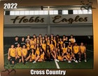 Hobbs Eagles Boys Varsity Cross Country Fall 22-23 team photo.