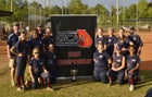 The Grace Christian Academy Eagles Girls Varsity Softball Spring 13-14 team photo.