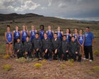 Socorro Warriors Boys Varsity Cross Country Fall 16-17 team photo.