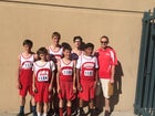 Quemado Eagles Boys Varsity Cross Country Fall 16-17 team photo.