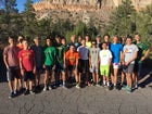 Los Alamos Hilltoppers Boys Varsity Cross Country Fall 16-17 team photo.