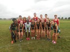 Anderson Indians Boys Varsity Cross Country Fall 16-17 team photo.