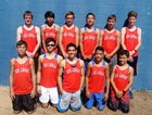 Los Lunas Tigers Boys Varsity Cross Country Fall 16-17 team photo.