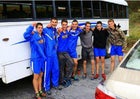 Mount Academy Eagles Boys Varsity Cross Country Fall 16-17 team photo.