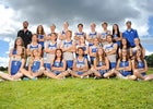 East Mountain Timberwolves Boys Varsity Cross Country Fall 16-17 team photo.