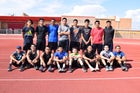 Shiprock Chieftains Boys Varsity Cross Country Fall 16-17 team photo.