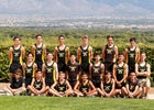 St. Pius X Sartans Boys Varsity Cross Country Fall 16-17 team photo.