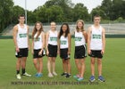 North Rowan Cavaliers Boys Varsity Cross Country Fall 16-17 team photo.