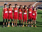 Espanola Valley Sundevils Boys Varsity Cross Country Fall 16-17 team photo.
