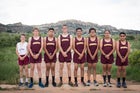 Rehoboth Christian Lynx Boys Varsity Cross Country Fall 16-17 team photo.