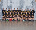 Corning-Painted Post Hawks Boys Varsity Cross Country Fall 16-17 team photo.