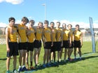 Cibola Cougars Boys Varsity Cross Country Fall 16-17 team photo.