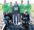 Hagerman Bobcats Boys Varsity Cross Country Fall 16-17 team photo.