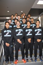 Del Norte Knights Boys Varsity Cross Country Fall 16-17 team photo.