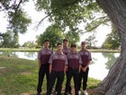 Belen Eagles Boys Varsity Golf Spring 17-18 team photo.