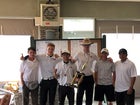 Los Lunas Tigers Boys Varsity Golf Spring 17-18 team photo.