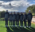 Pacifica Christian Tritons Boys Varsity Golf Spring 17-18 team photo.