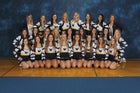 Victor Blue Devils Co-ed Varsity Cheer Winter 18-19 team photo.