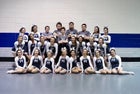Piedra Vista Panthers Co-ed Varsity Cheer Winter 18-19 team photo.