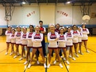 Hot Springs Tigers Co-ed Varsity Cheer Winter 18-19 team photo.