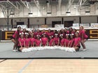 Belen Eagles Co-ed Varsity Cheer Winter 18-19 team photo.
