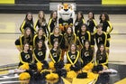 Alamogordo Tigers Co-ed Varsity Cheer Winter 18-19 team photo.