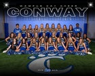 Conway Wampus Cats Co-ed Varsity Cheer Winter 18-19 team photo.
