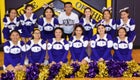 Kirtland Central Broncos Co-ed Varsity Cheer Winter 18-19 team photo.