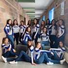 Questa Wildcats Co-ed Varsity Cheer Winter 18-19 team photo.