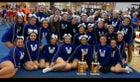 Lovington Wildcats Co-ed Varsity Cheer Winter 18-19 team photo.