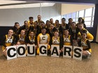 Cibola Cougars Co-ed Varsity Cheer Winter 18-19 team photo.