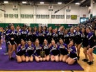 Monroe-Woodbury Crusaders Co-ed Varsity Cheer Winter 18-19 team photo.