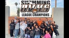 Orange Vista Coyotes Boys Varsity Swimming Spring 23-24 team photo.