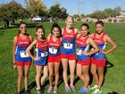 West Mesa Mustangs Girls Varsity Cross Country Fall 14-15 team photo.