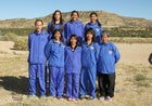 Laguna Acoma Hawks Girls Varsity Cross Country Fall 14-15 team photo.