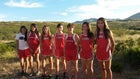 Cobre Indians Girls Varsity Cross Country Fall 14-15 team photo.