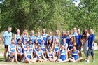 Bosque Bobcats Girls Varsity Cross Country Fall 14-15 team photo.