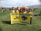 Pecos Panthers Girls Varsity Cross Country Fall 14-15 team photo.