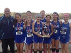 Haldane Blue Devils Girls Varsity Cross Country Fall 14-15 team photo.