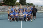 Ferndale Golden Eagles Boys Varsity Tennis Fall 17-18 team photo.