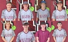 Torrington Trailblazers Boys Varsity Tennis Fall 20-21 team photo.