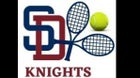 South Dearborn Knights Boys Varsity Tennis Fall 20-21 team photo.