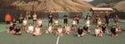 Jackson Hole Broncs Boys Varsity Tennis Fall 20-21 team photo.