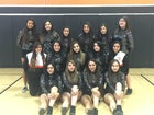Taos Tigers Co-ed Varsity Drill Winter 16-17 team photo.