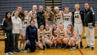 Clarkston Wolves Girls Varsity Basketball Winter 17-18 team photo.