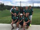 Los Alamos Hilltoppers Girls Varsity Golf Spring 16-17 team photo.